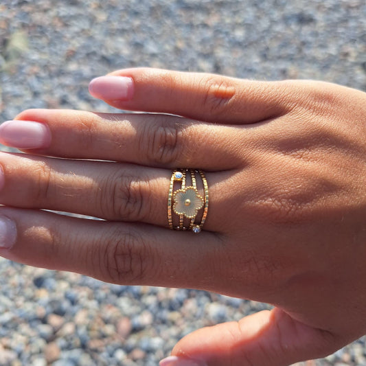 Bague Ajustable Prune