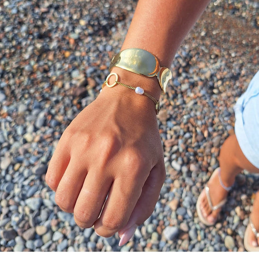 Bracelet Manchette Sculptée