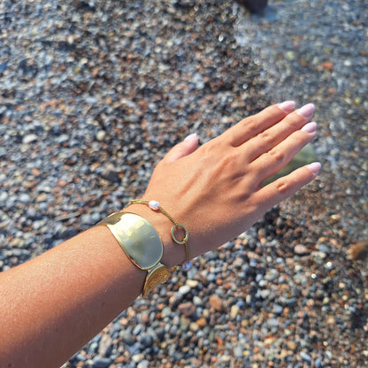 Bracelet Manchette Sculptée