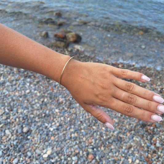 Bracelet Jonc Simple Fin