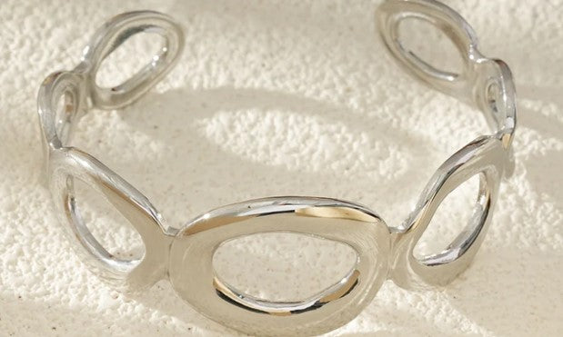 Bracelet Manchette Ovale