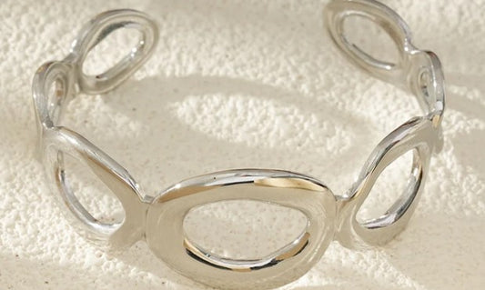 Bracelet Manchette Ovale