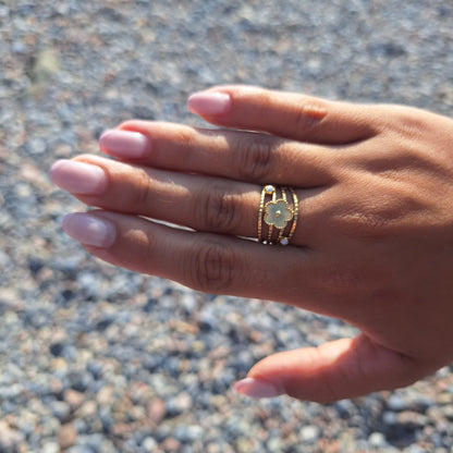 Bague Ajustable Prune