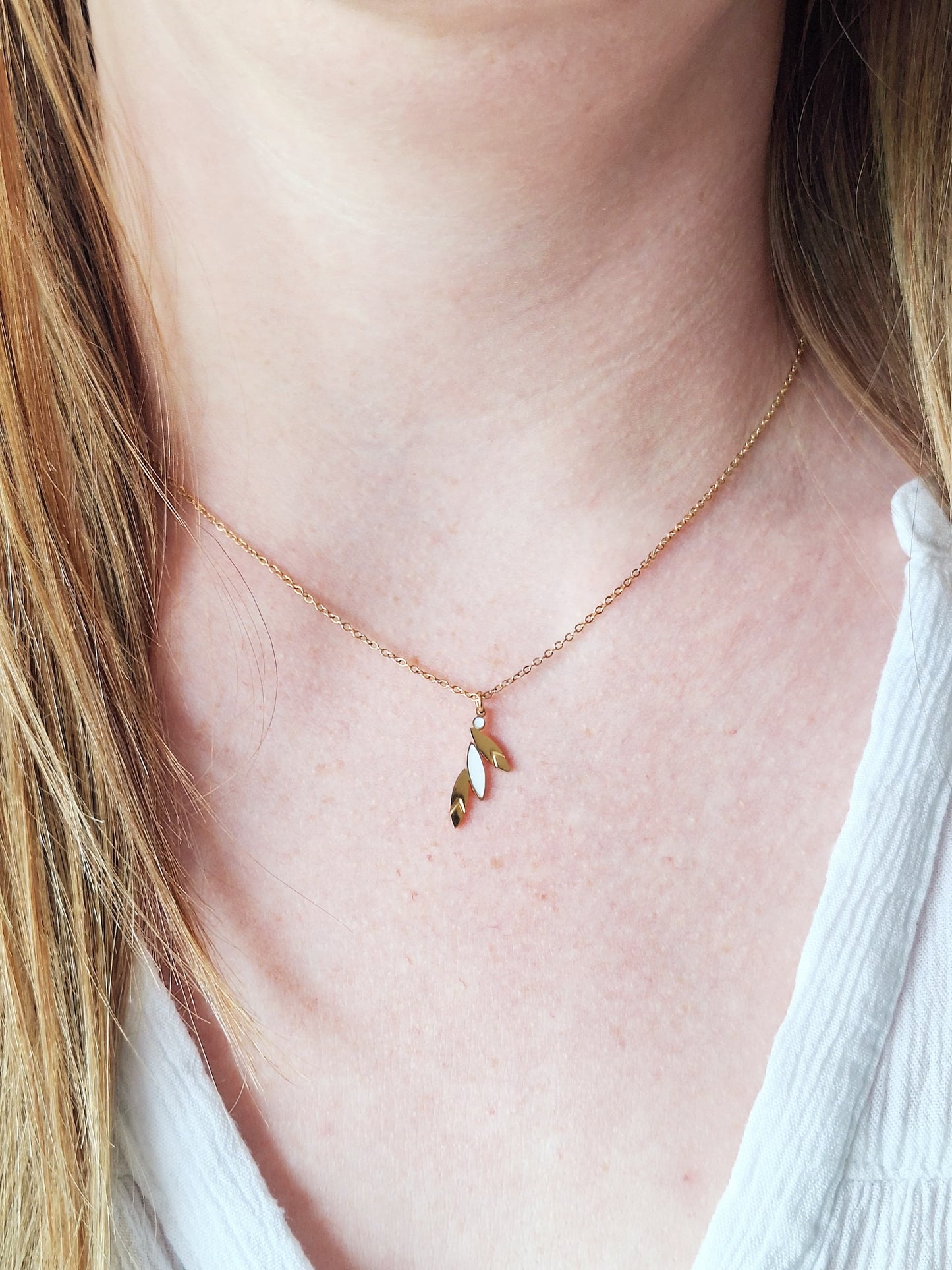 Collier Plume